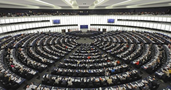 Foto: Vista general de la sede del Parlamento Europeo en Estrasburgo. (EFE)