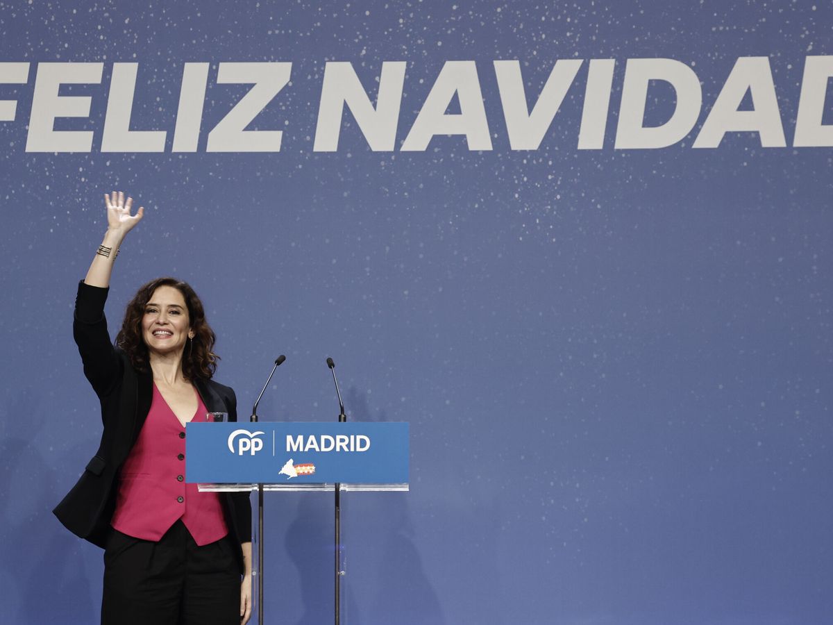 Foto: La presidenta de la Comunidad de Madrid, Isabel Díaz Ayuso. (EFE/Sergio Pérez)