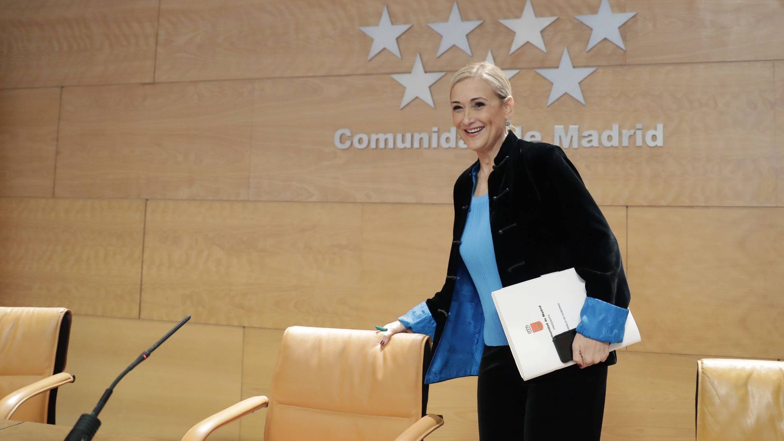 Foto: La presidenta regional, Cristina Cifuentes.