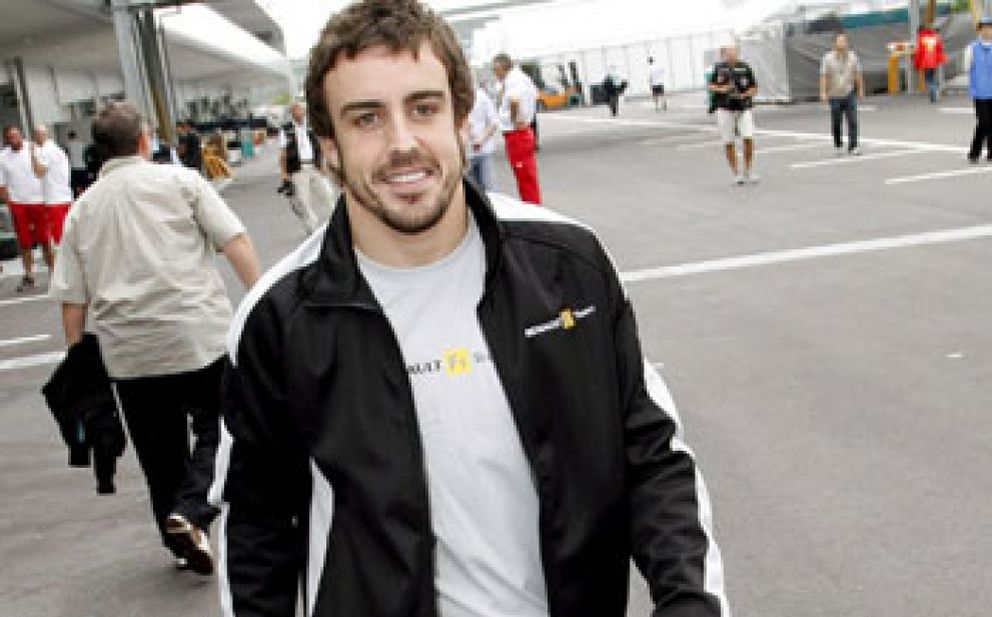 Foto: Alonso pilotará en Cheste un Ferrari 430 Spider
