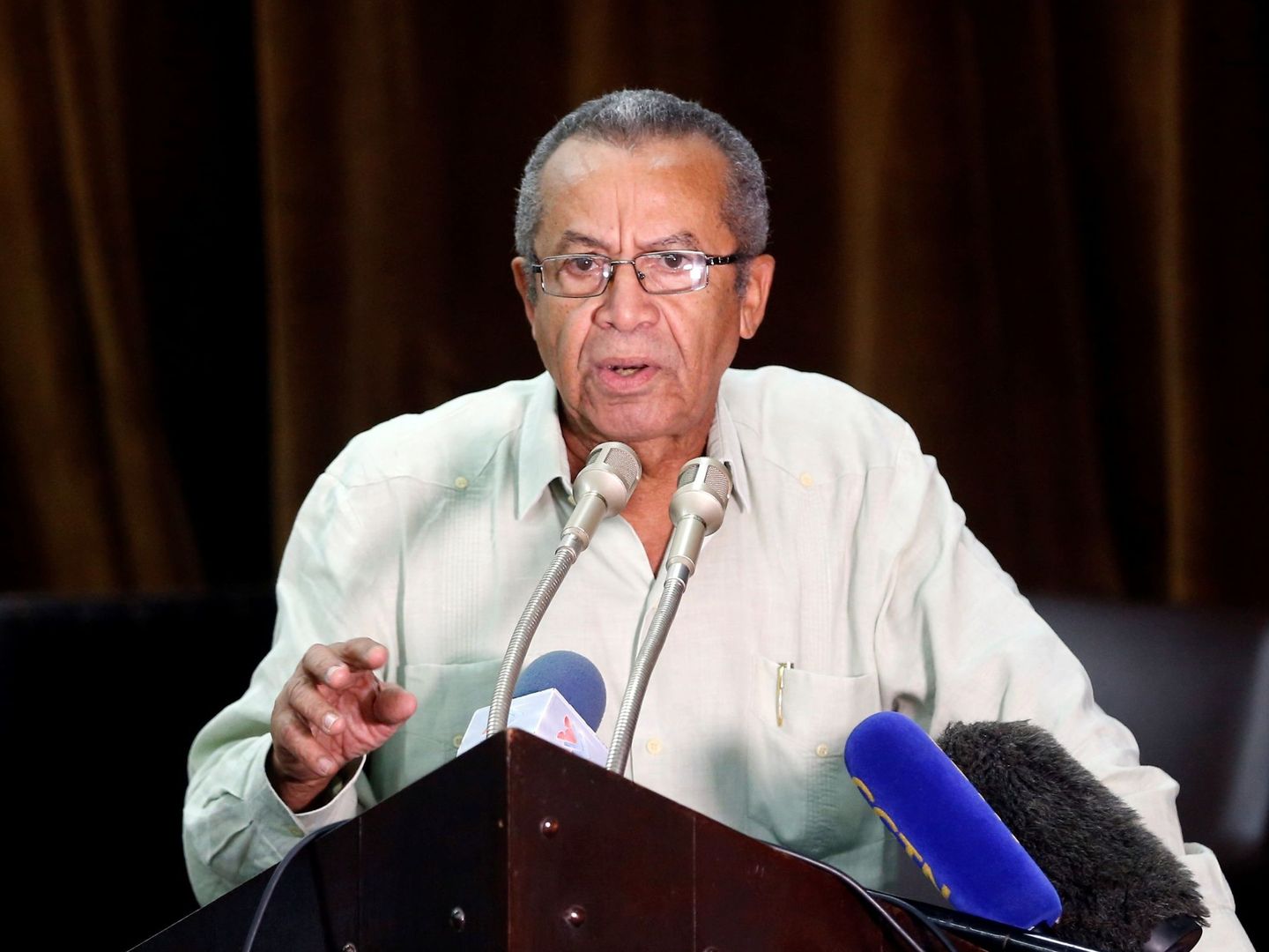 El doctor Luis Herrera Martínez, asesor científico y comercial de BioCubaFarma. (Reuters)