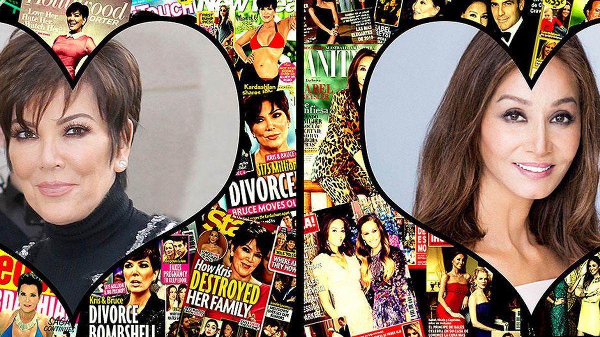 Isabel Preysler y Kris Jenner: las dos 'Mammas' ricas y famosas de la prensa rosa