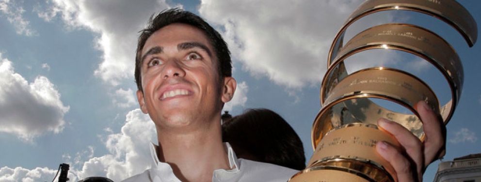 Foto: Contador ya piensa en el Giro mientras Francia clama contra su absolución