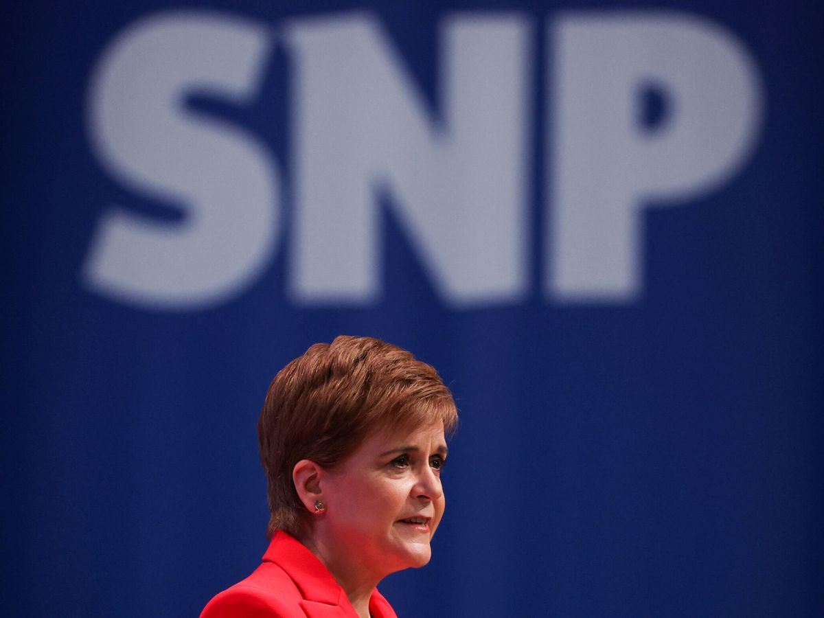 Foto: La ministra principal de Escocia, Nicola Sturgeon. (Reuters/Russell Cheyne)
