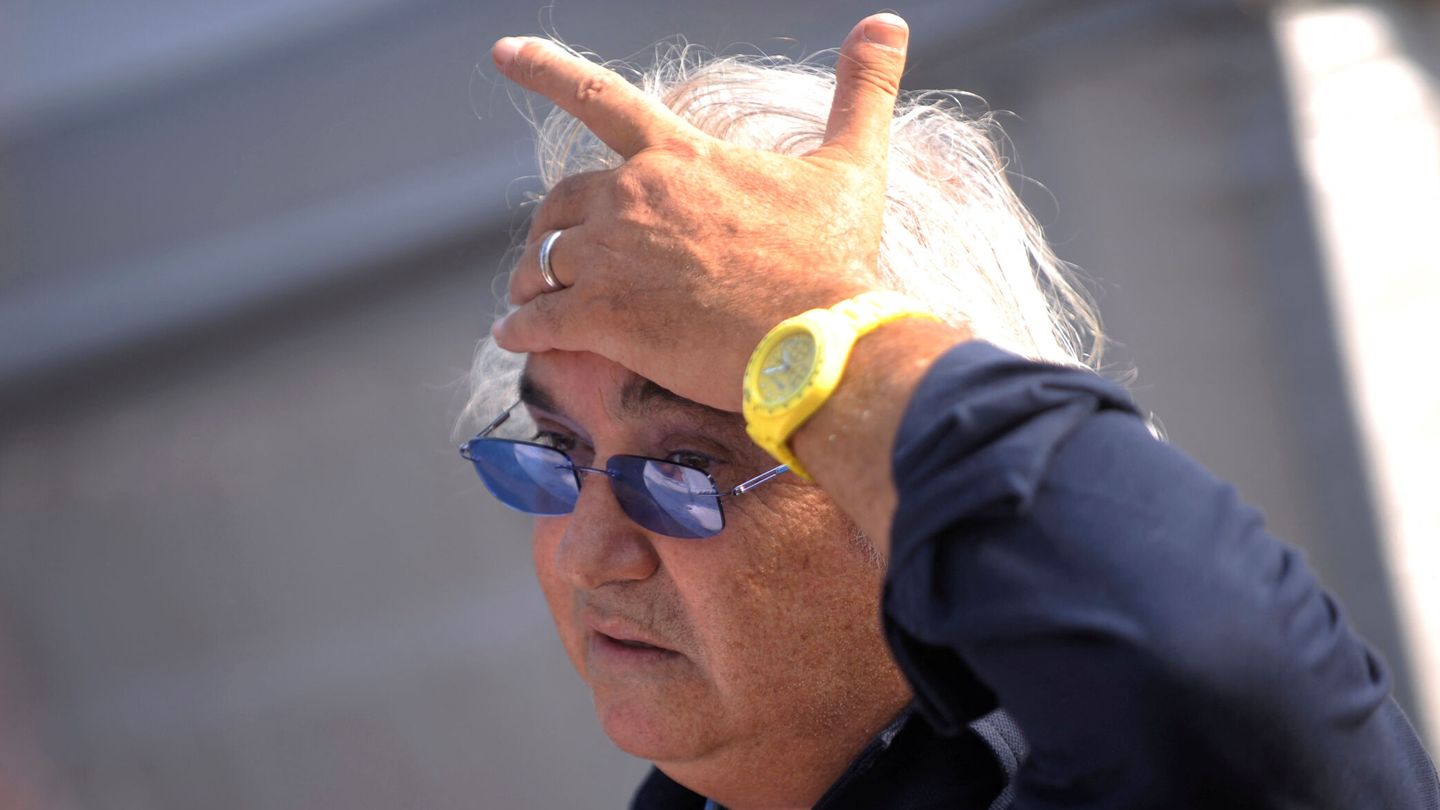 Flavio Briatore, durante el GP de Italia de 2011. (Reuters/Giorgio Perottino)