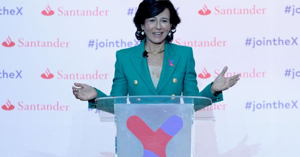 Foto: La presidenta del grupo Santander, Ana Botín