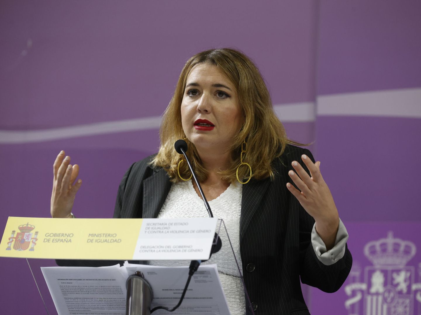 Ángela Rodríguez Pam. (EFE/Javier Lizón)