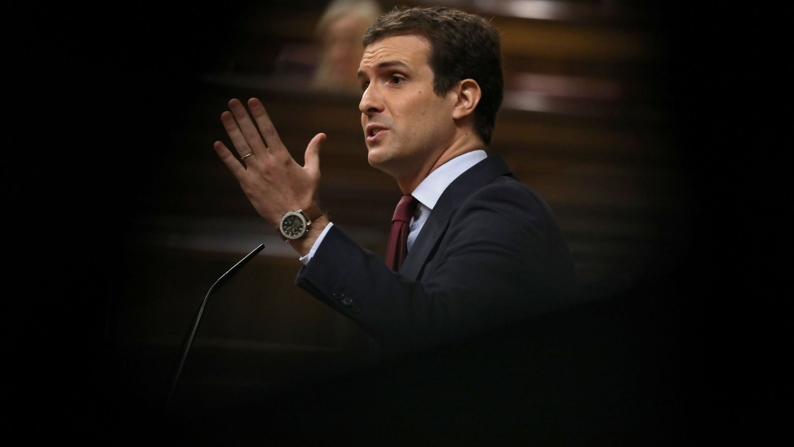 Foto: El líder de la oposición, Pablo Casado. (EFE)