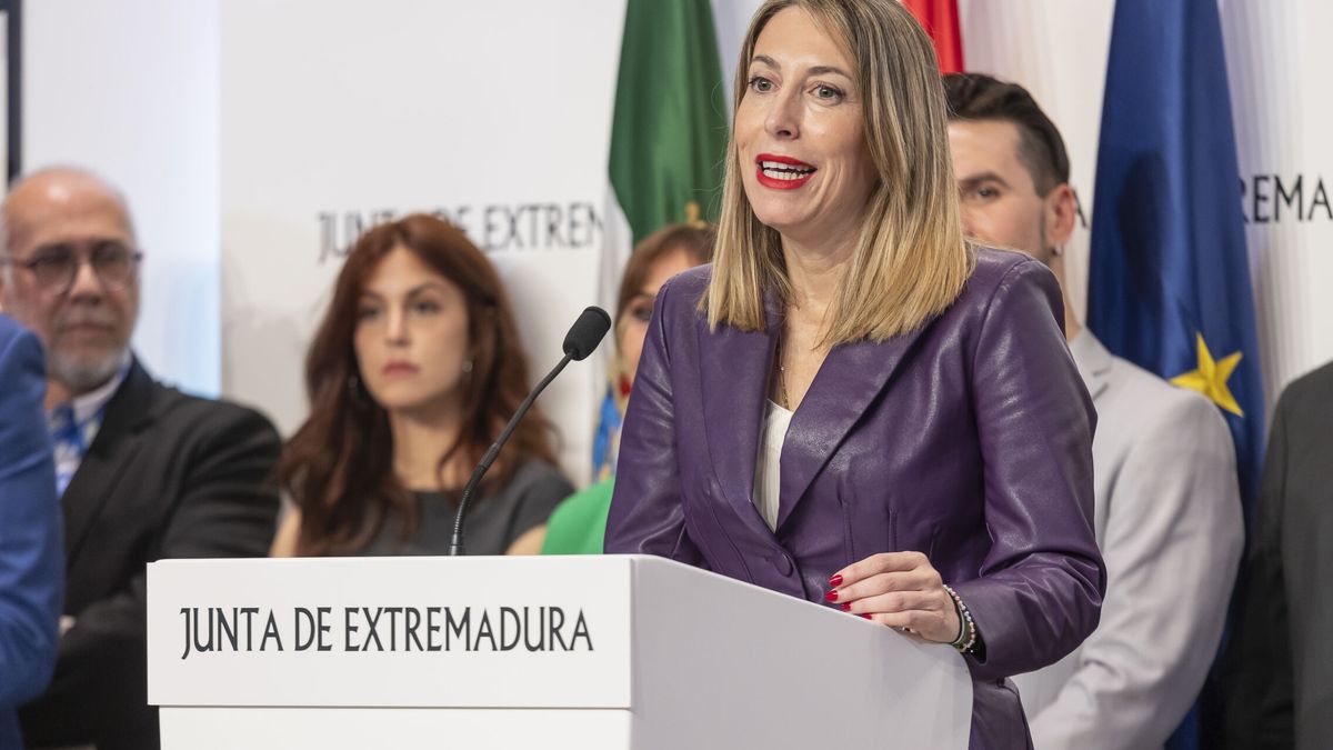 La presidenta de Extremadura, María Guardiola, abandona la UCI tras sufrir una sepsis después de una operación