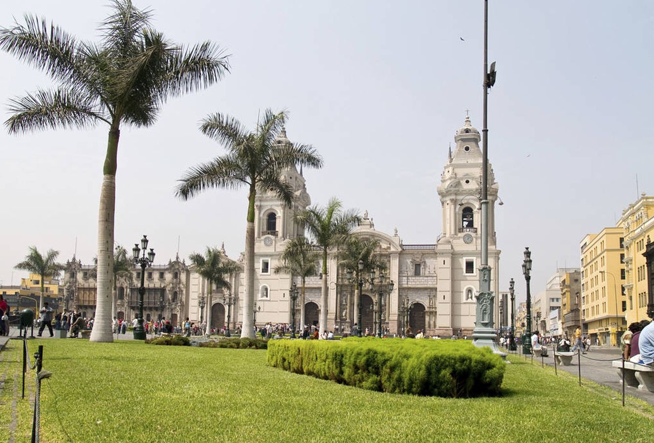 Plaza de Armas en Lima, Perú