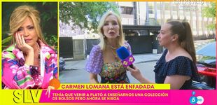 Post de Carmen Lomana paraliza su conexión con 'Sálvame' tras una encerrona 