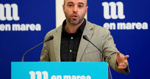 Foto: Luís Villares, durante una rueda de prensa. (EFE)