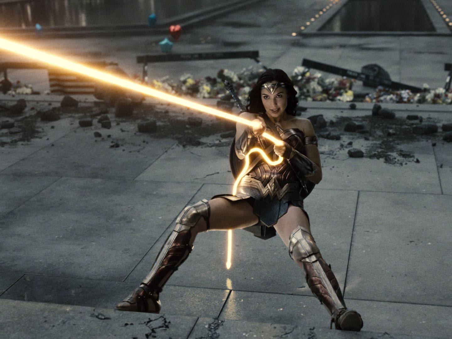 Gal Gadot como Wonder Woman. (HBO)