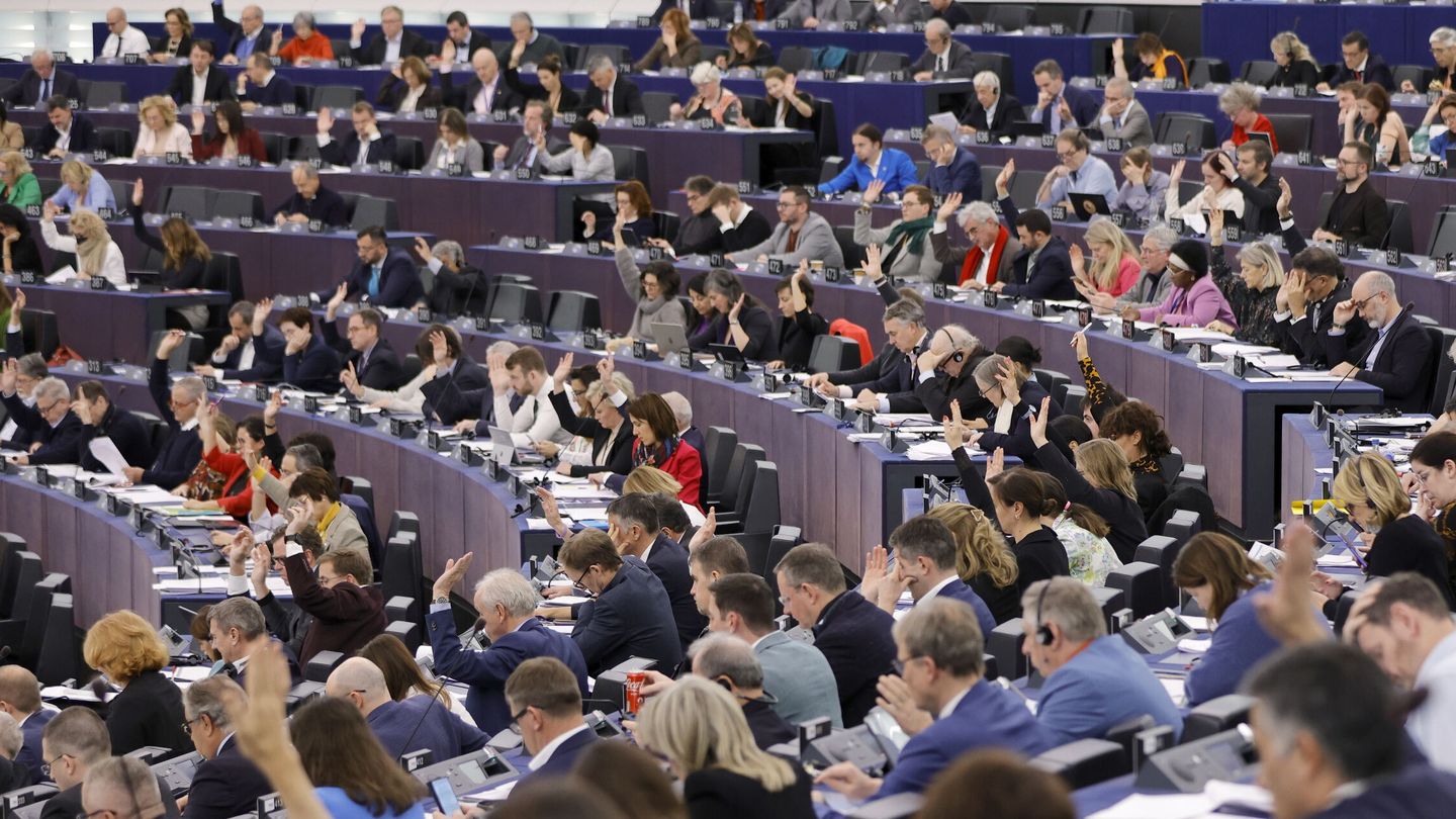 Pleno del Parlamento Europeo en Estrasburgo. (Parlamento Europeo)