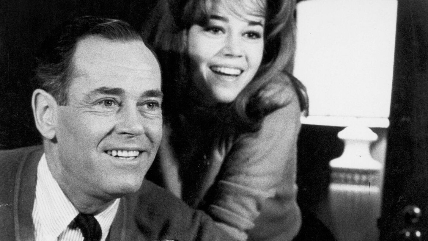 Henry y Jane Fonda, a finales de 1959. (CP)