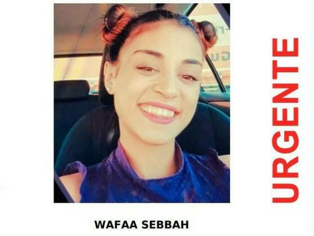 Foto: Wafaa Sebbah, desaparecida en noviembre de 2019. (SosDesaparecidos)
