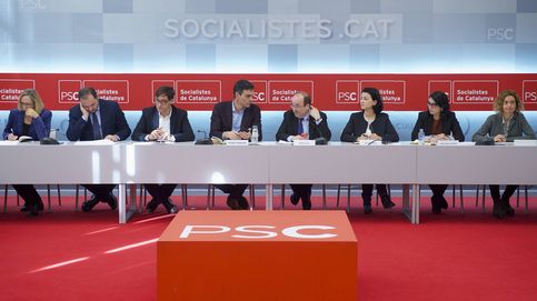 Sánchez busca salir del 'procés' y marcar perfil social y de izquierdas