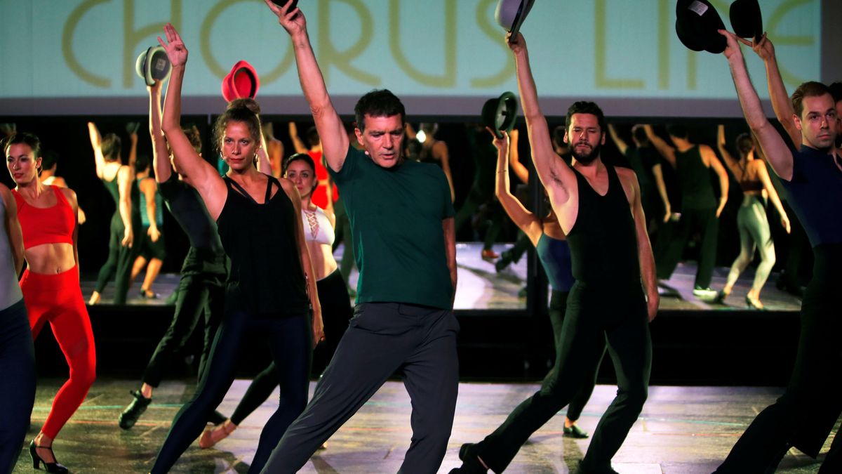 Antonio Banderas presenta su 'Broadway' en Málaga: "A Chorus Line' es un sueño"