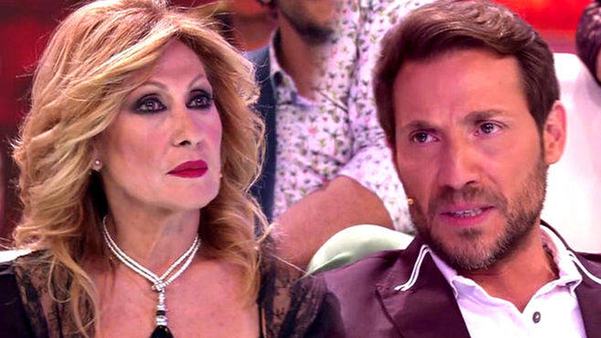 Rosa Benito 'pone en su sitio' a Antonio David en su regreso a Telecinco
