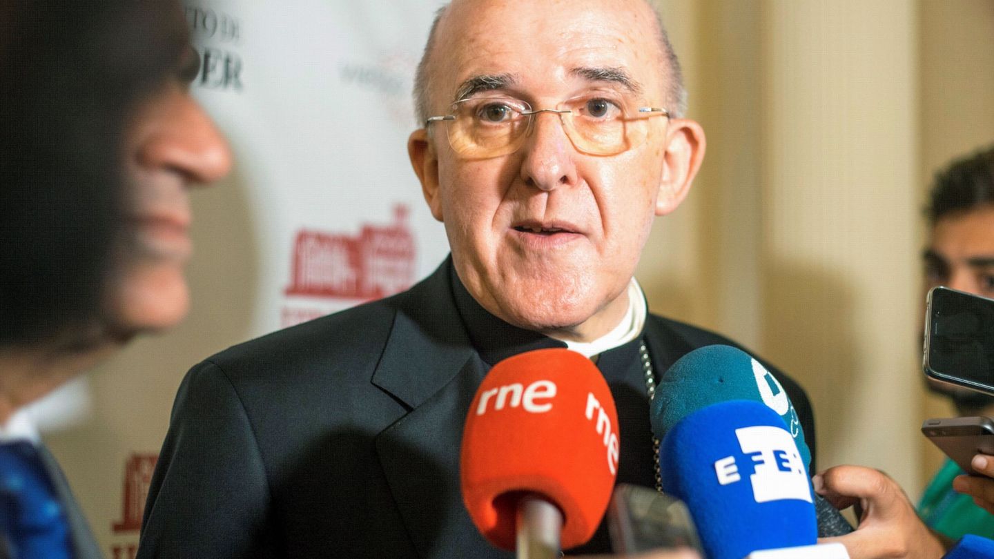 El arzobispo de Madrid, cardenal Carlos Osoro. (EFE)