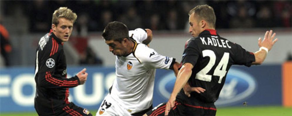 Foto: Al Valencia le urge la victoria ante el Leverkusen si no quiere complicarse el pase a octavos