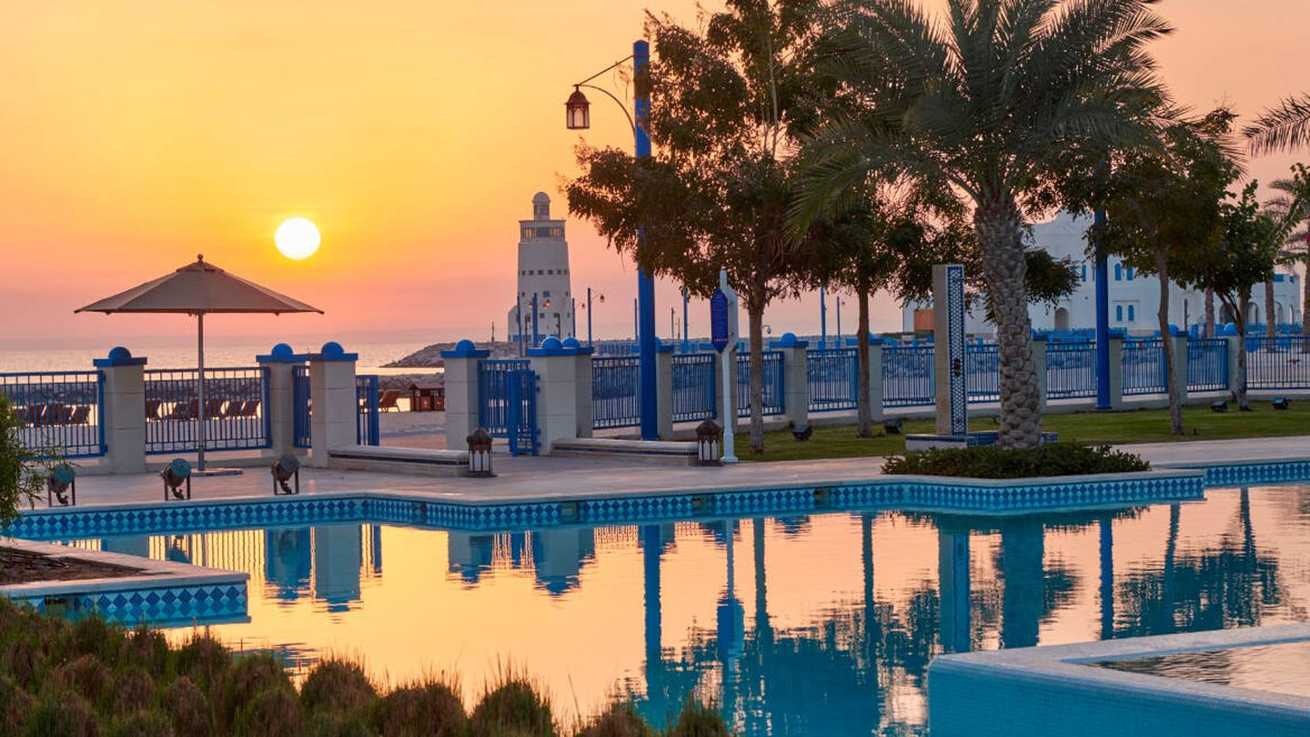 Al Hilton Salwa Beach Resort & Villas no le falta ningún detalle