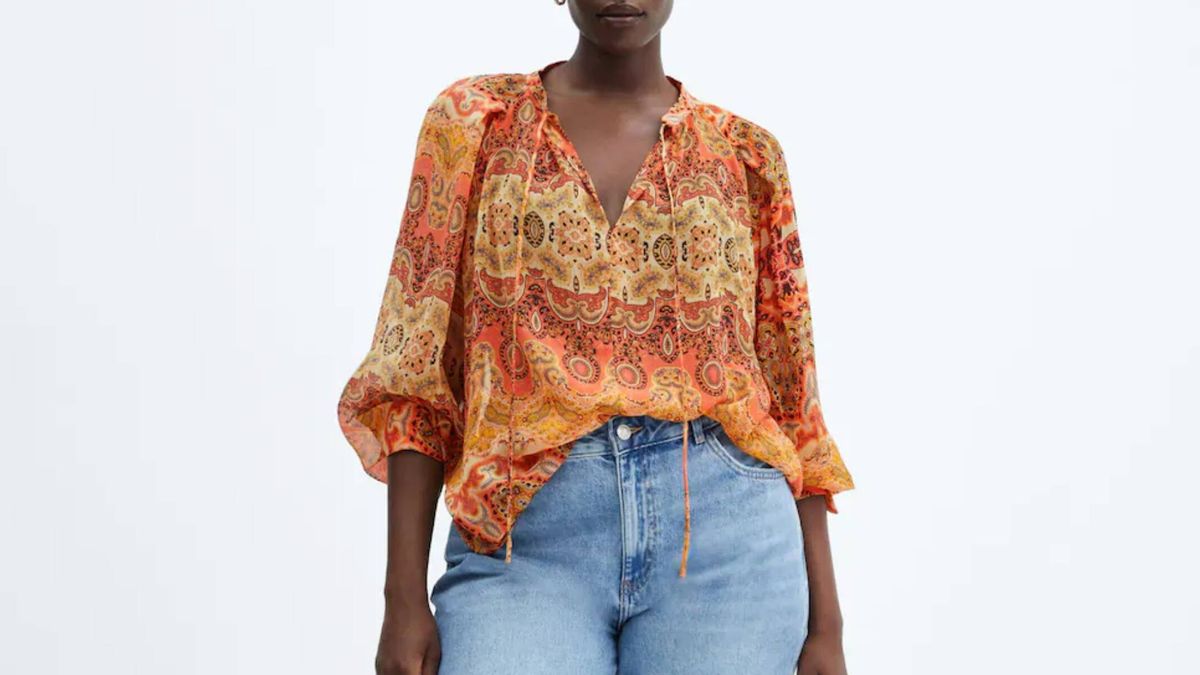 La blusa boho de la nueva colección de Mango es un básico de estilo imprescindible