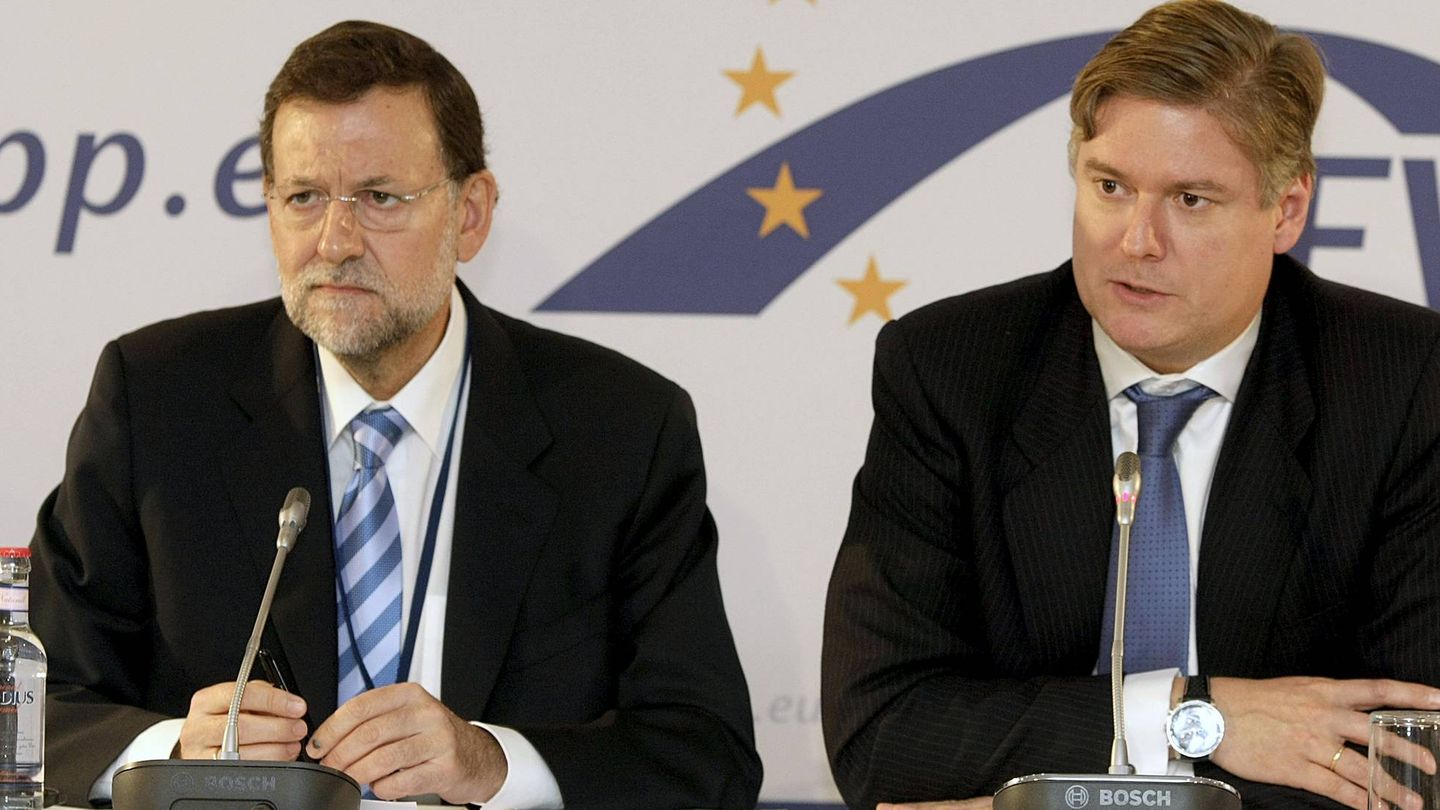 Mariano Rajoy y Antonio López-Istúriz (Efe)