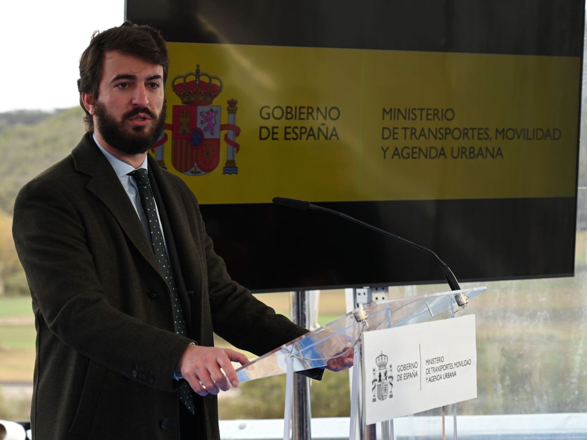 Foto: El vicepresidente de Castilla y León, Juan García-Gallardo. (EFE/Almudena Álvarez)