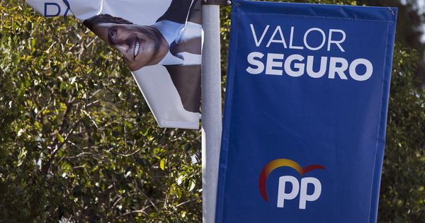 Foto:  Uno de los carteles electorales del partido Popular el 28-A. (EFE)