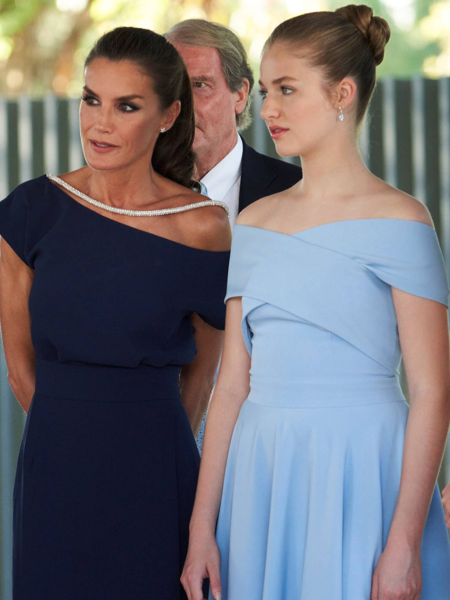 La princesa Leonor y la reina Letizia, en los Premios Princesa de Girona. (LP)