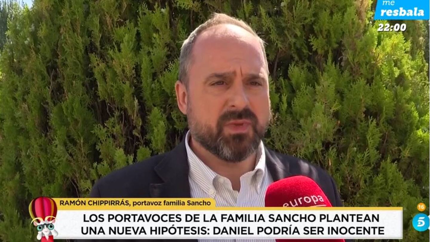 Ramón Chippirrás en 'Socialité'. (Mediaset)