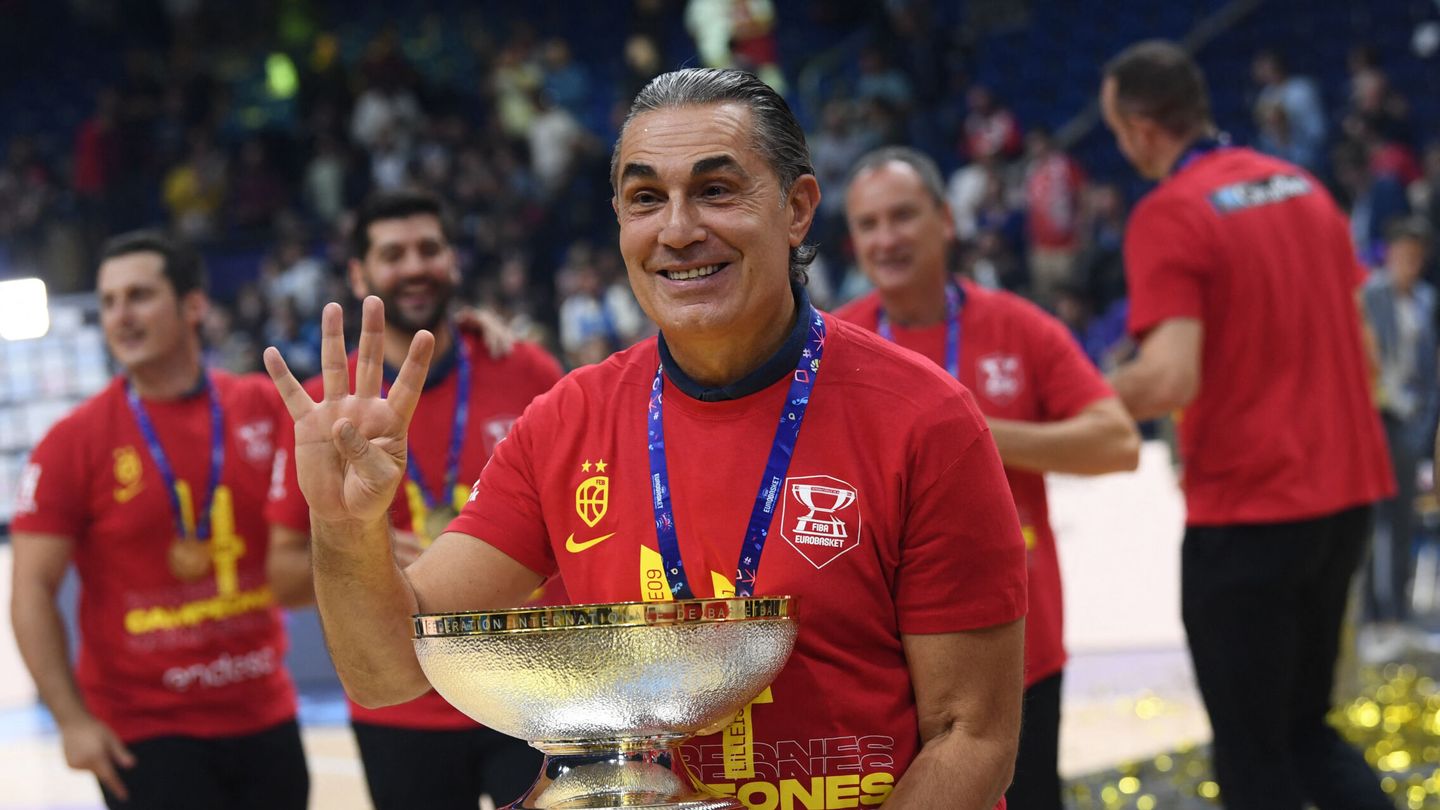 Sergio Scariolo ha ganado cuatro Eurobasket. (Reuters/Annegret Hilse)