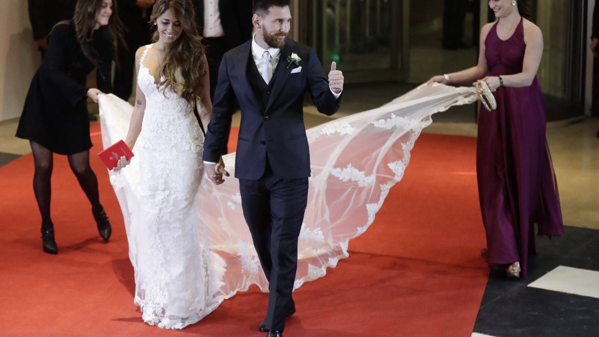 Así bailaron Leo Messi y Antonella Roccuzzo en su boda