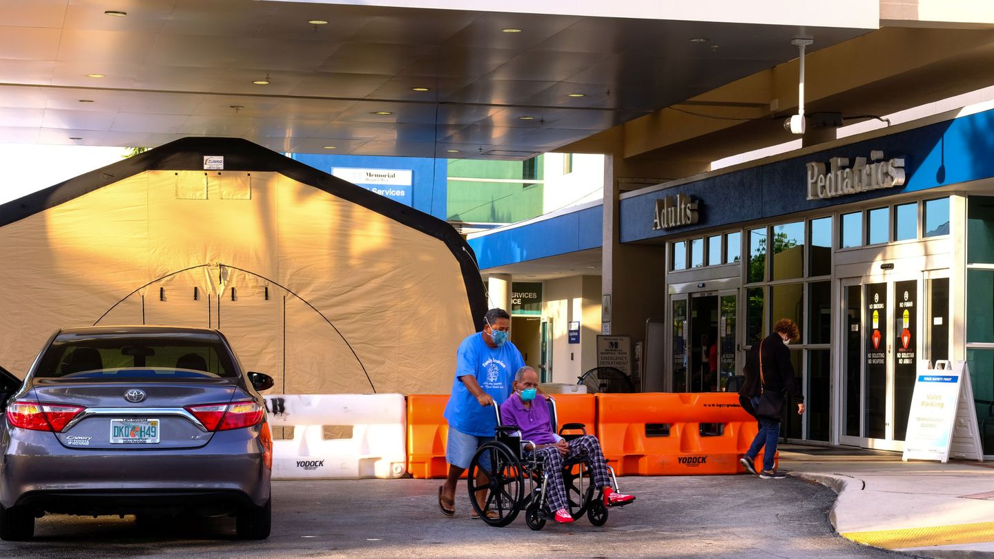 Hospital Memorial West en Pembroke Pines, Florida. (Reuters)