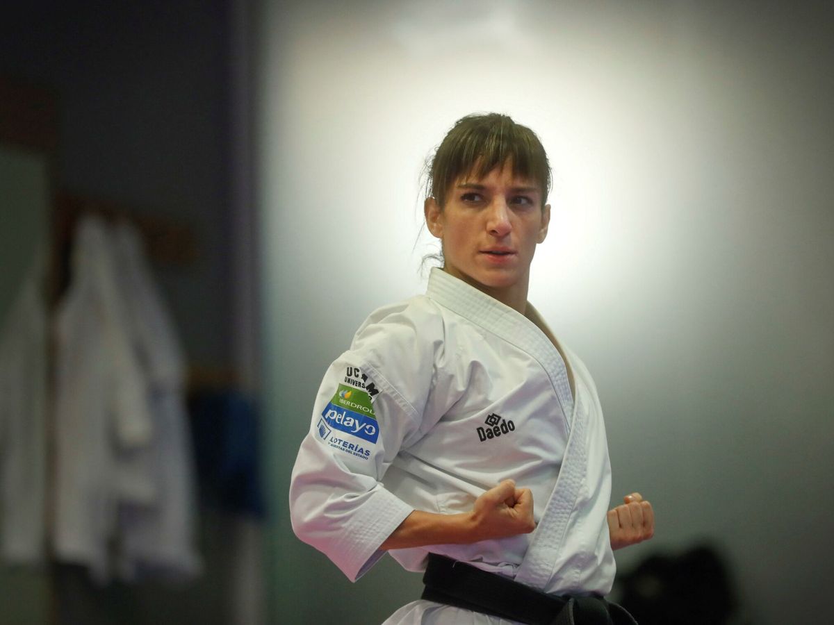 Foto: La karateca Sandra Sánchez es una de las mejores opciones de medalla para España. (EFE)