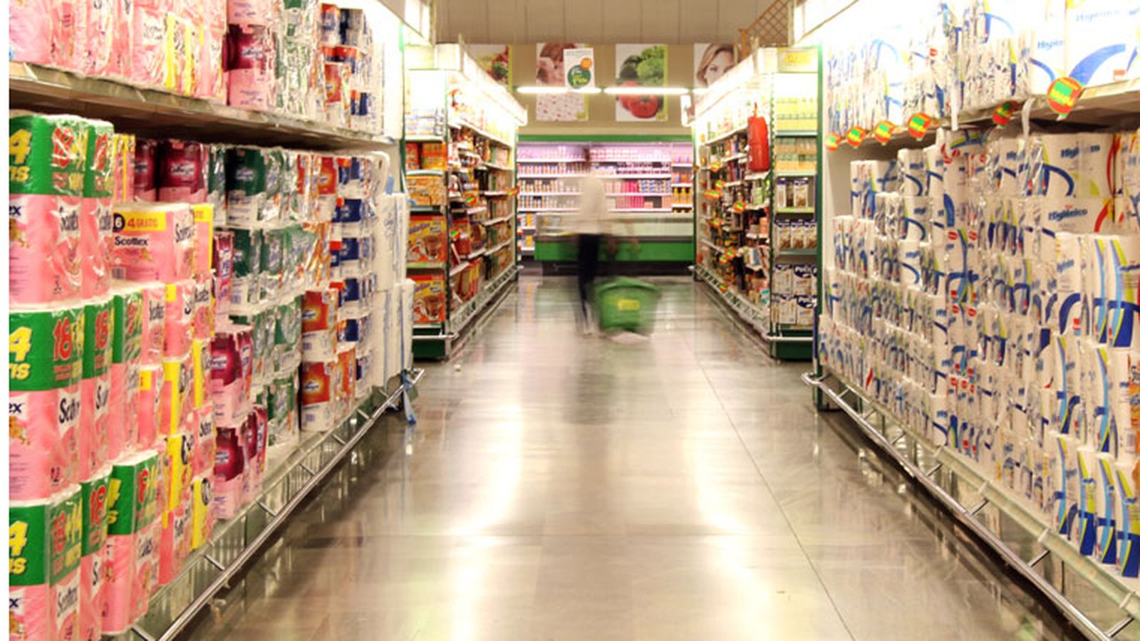 Foto: Un supermercado