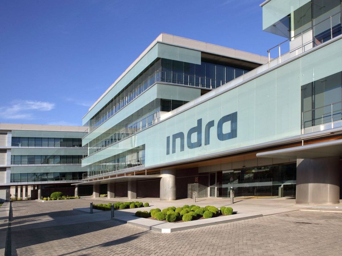 Foto: Imagen de la sede de Indra en Madrid. (Indra)
