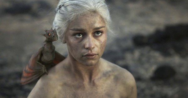 Foto: Emilia Clarke como Daenerys Targaryen en 'Juego de Tronos'.
