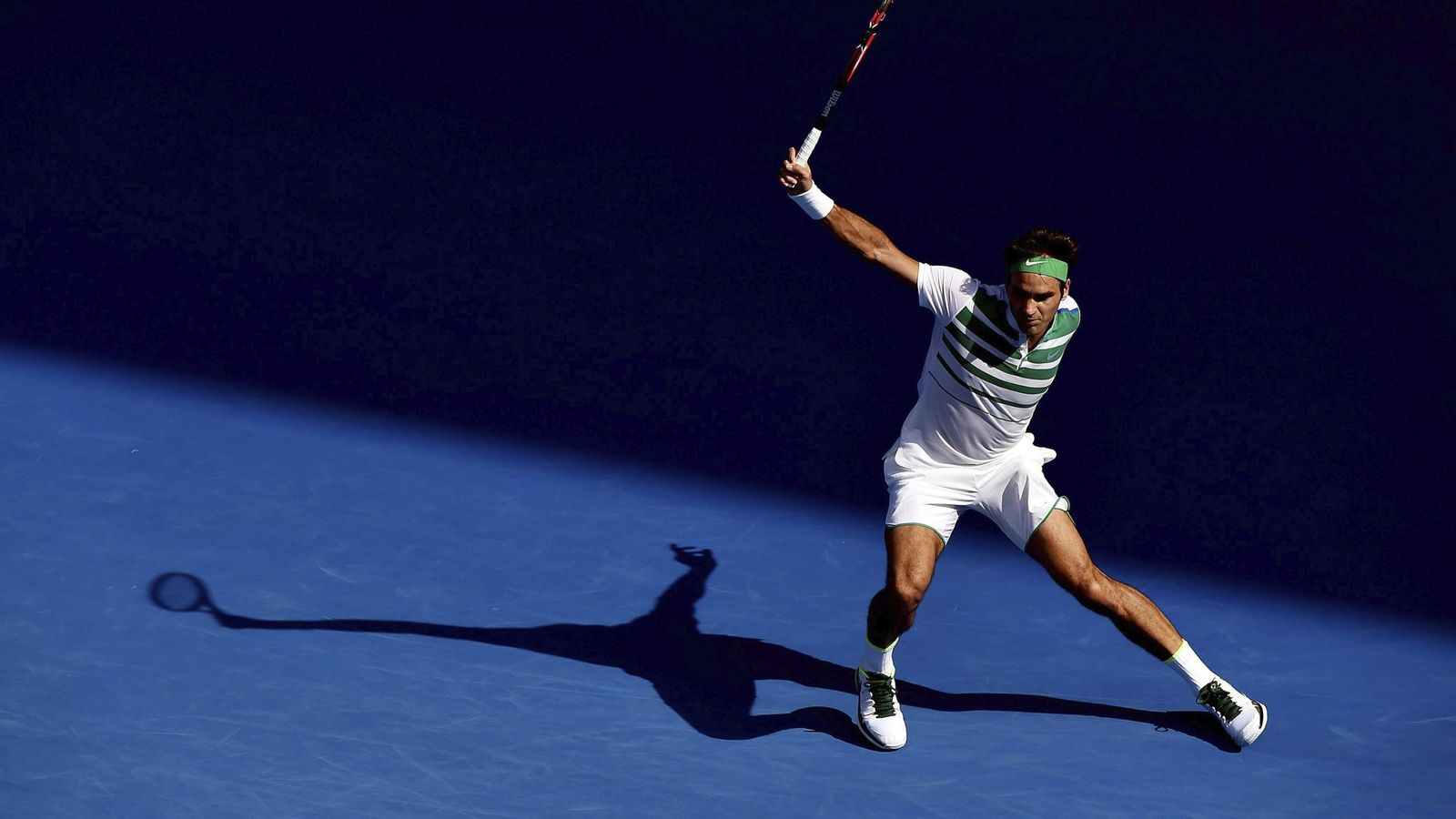 Foto: Roger Federer, en el Abierto de Australia (Efe)