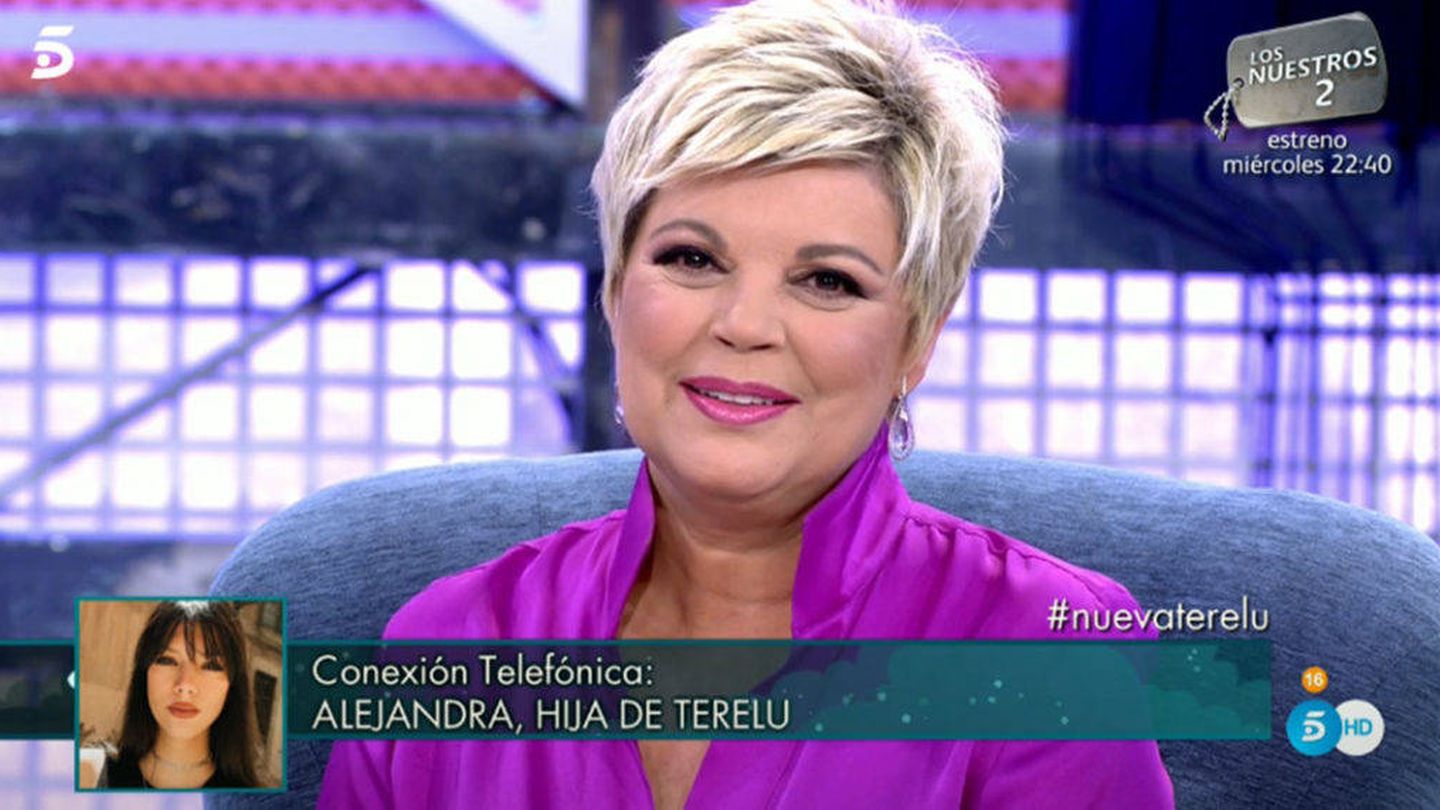 Terelu Campos, en 'Sábado Deluxe'. (Telecinco).