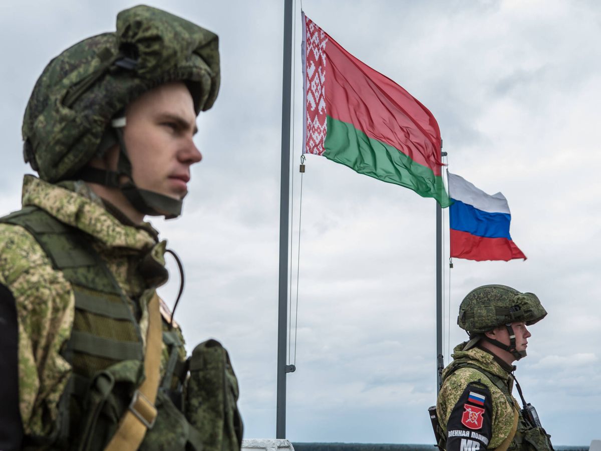 Foto: Ejercicios militares conjuntos entre Rusia y Bielorrusia. (Getty/Brendan Hoffman)