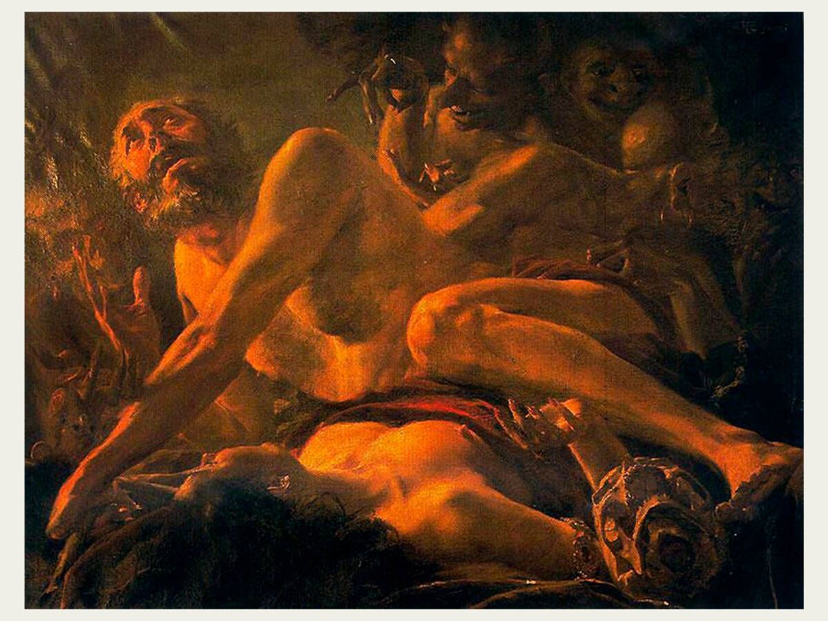 Foto: 'Las tentaciones de San Jerónimo', de Ressendi. 