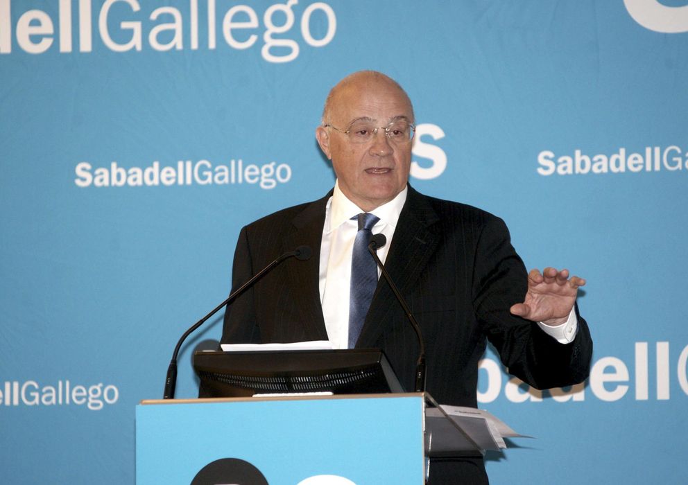 Foto: El presidente del Banco de Sabadell, Josep Oliu (Efe)