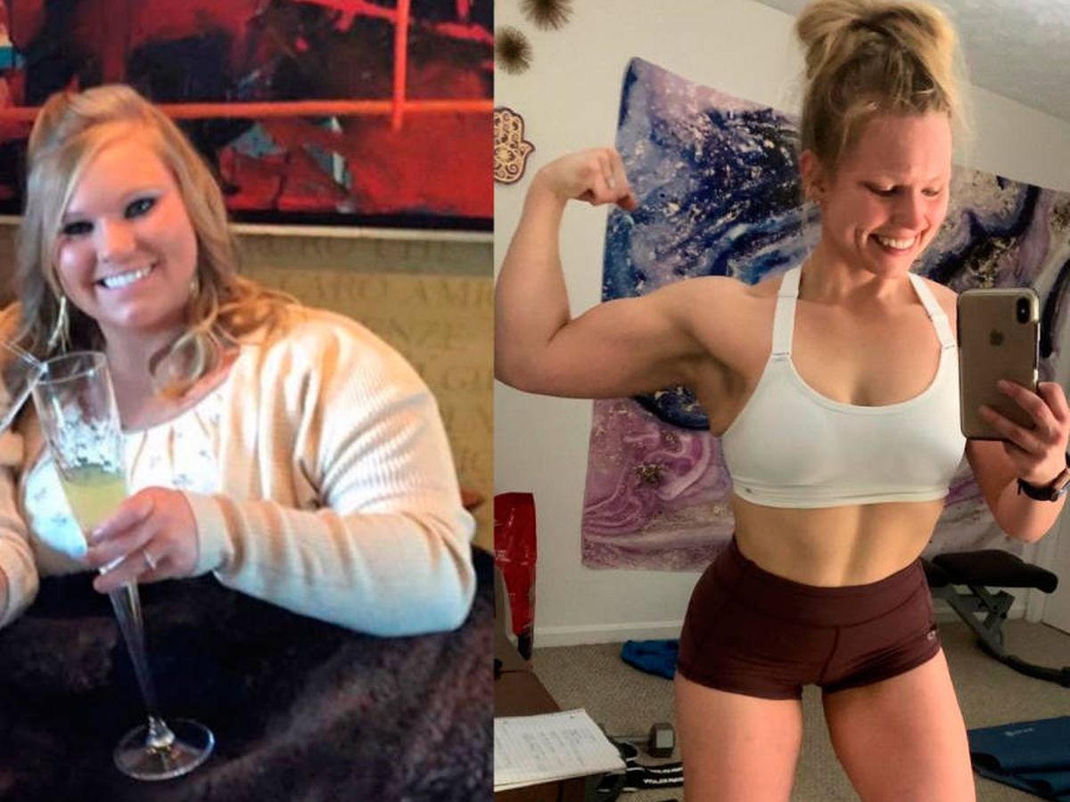 Foto: Kayla perdió más de 30 kilos en solo un par de años (Instagram)