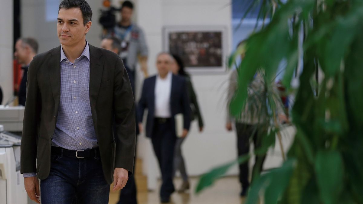 Sánchez mantiene prieto al PSOE con Cataluña y saca perfil de Estado ante Iglesias