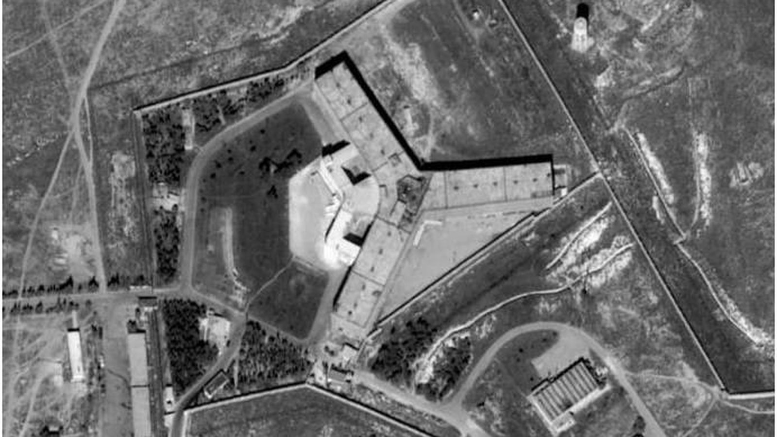 Foto: La prisión siria de Saydnaya. (Amnistía Internacional)
