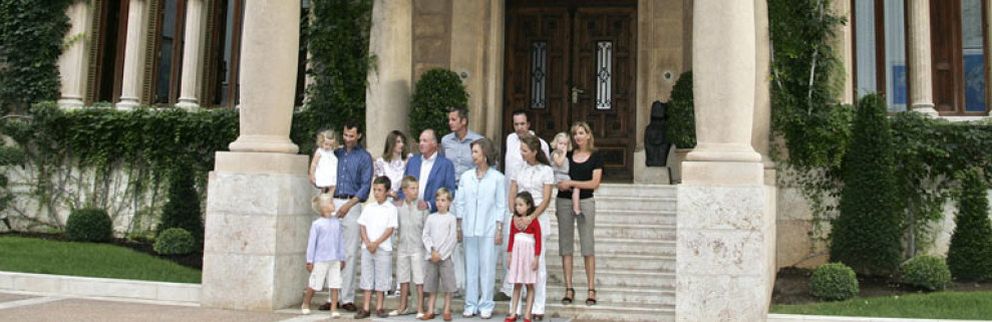 Foto: Marivent abre sus puertas a una dispersa Familia Real