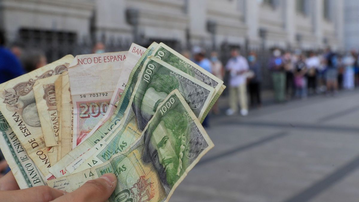Encuentra 9 millones de pesetas en botes de Nesquik y no puede cambiarlos a euros