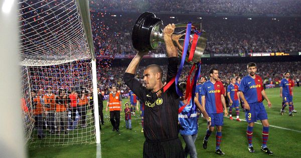 Foto: Víctor Valdés ganó tres 'Champions League' con el Barcelona. (EFE)
